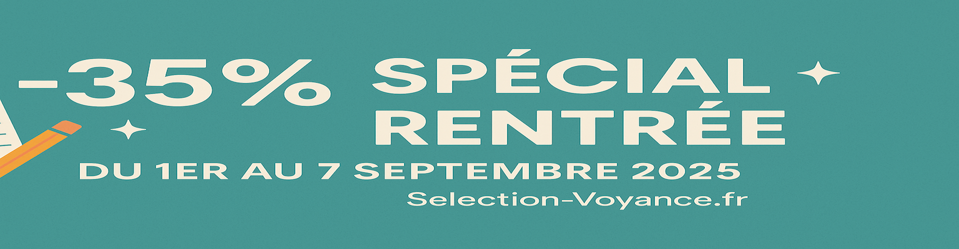 Offre 35% spécial rentrée.

Offre valide une fois maximum 100 euros.
