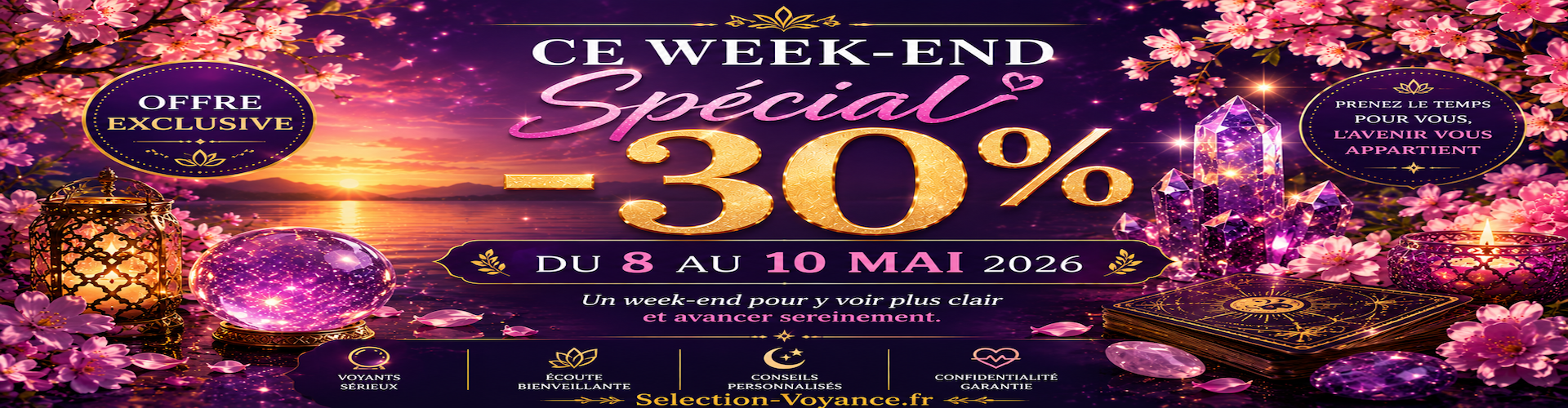 Offre spéciale 30 % sur votre compte membre du 08 au 10 Mai 2026.

Maximum 100 euros - valable une seule fois.