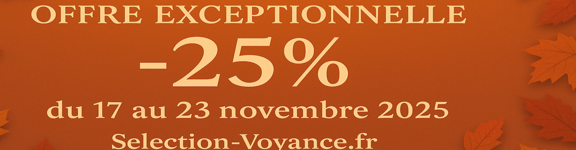 Offre 25%.

Offre valide une fois maximum 100 euros.