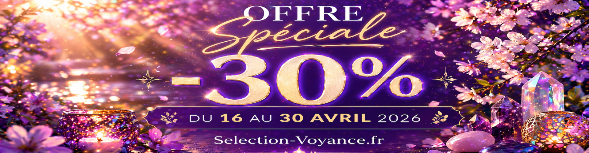 Offre spéciale 30 % sur votre compte membre du 16 au 30 avril 2026.

Maximum 100 euros - valable une seule fois.