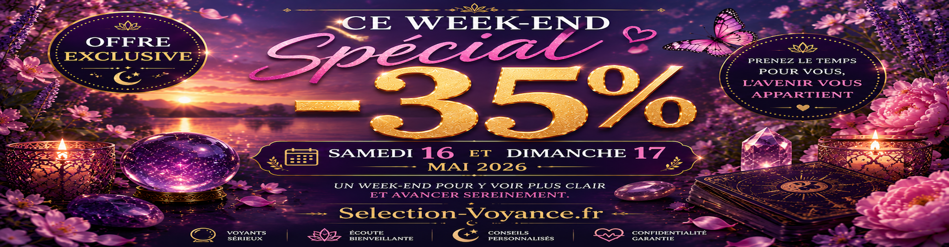 Offre spéciale 35 % sur votre compte membre du 16 au 17 Mai 2026.

Maximum 100 euros - valable une seule fois.