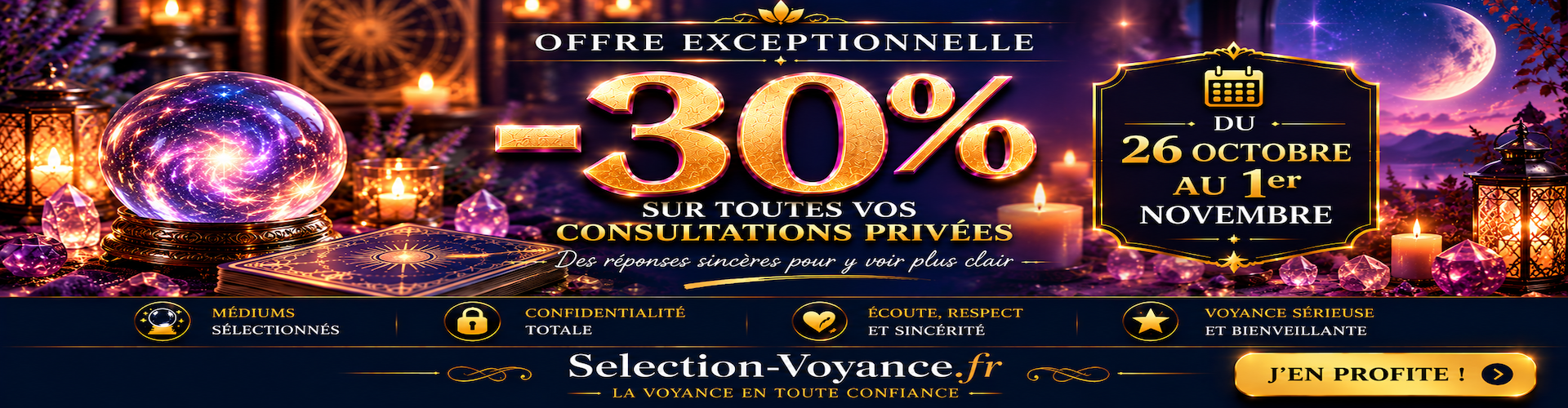 Offre spéciale 30% sur votre compte membre du 26 Octobre au 01 Novembre 2026.

Maximum 100 euros - valable une seule fois.