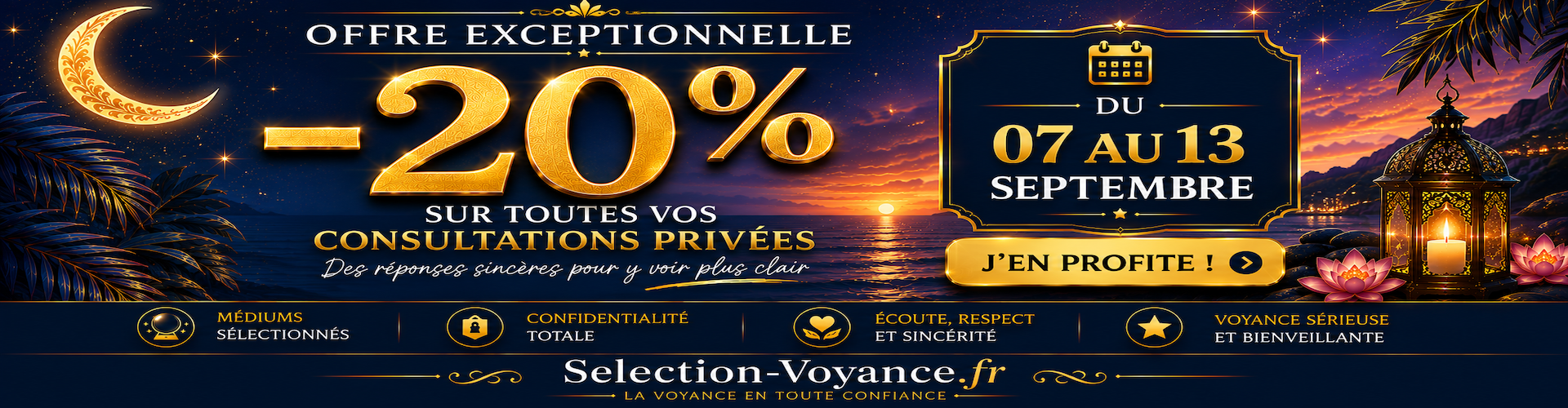 Offre spéciale 20% sur votre compte membre du 07 au 13 Septembre 2026.

Maximum 100 euros - valable une seule fois.